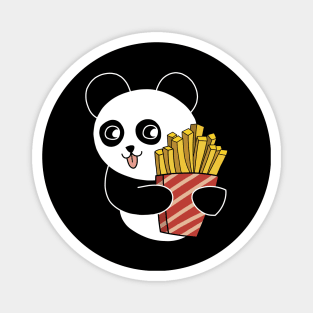 The Panda's Fries Magnet